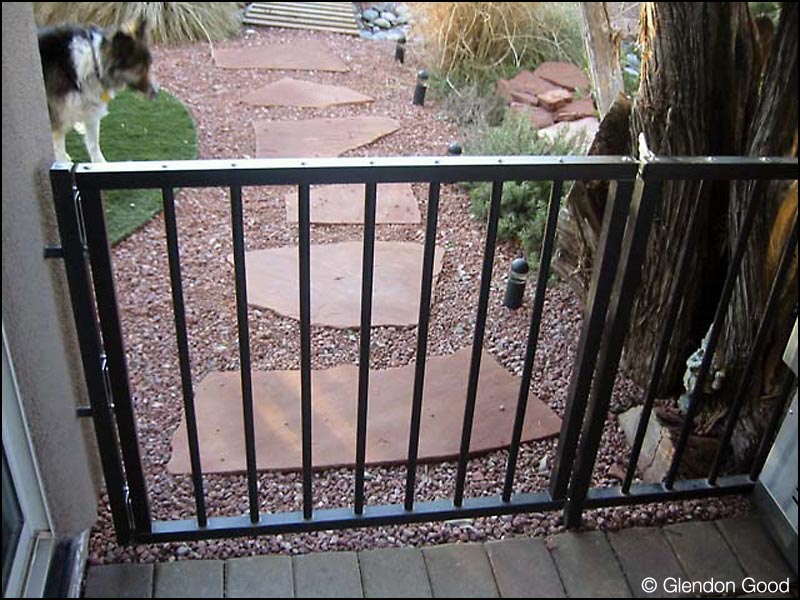anodized aluminum fence