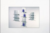 shelving.wall.brushed.aluminum