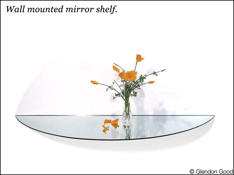 shelving.wall.mount.mirror.aluminum