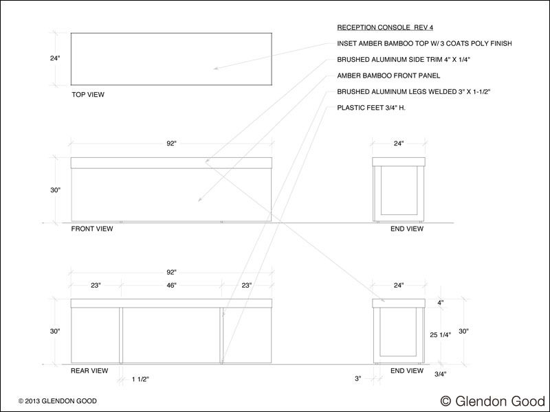 ReceptionDeskDraw