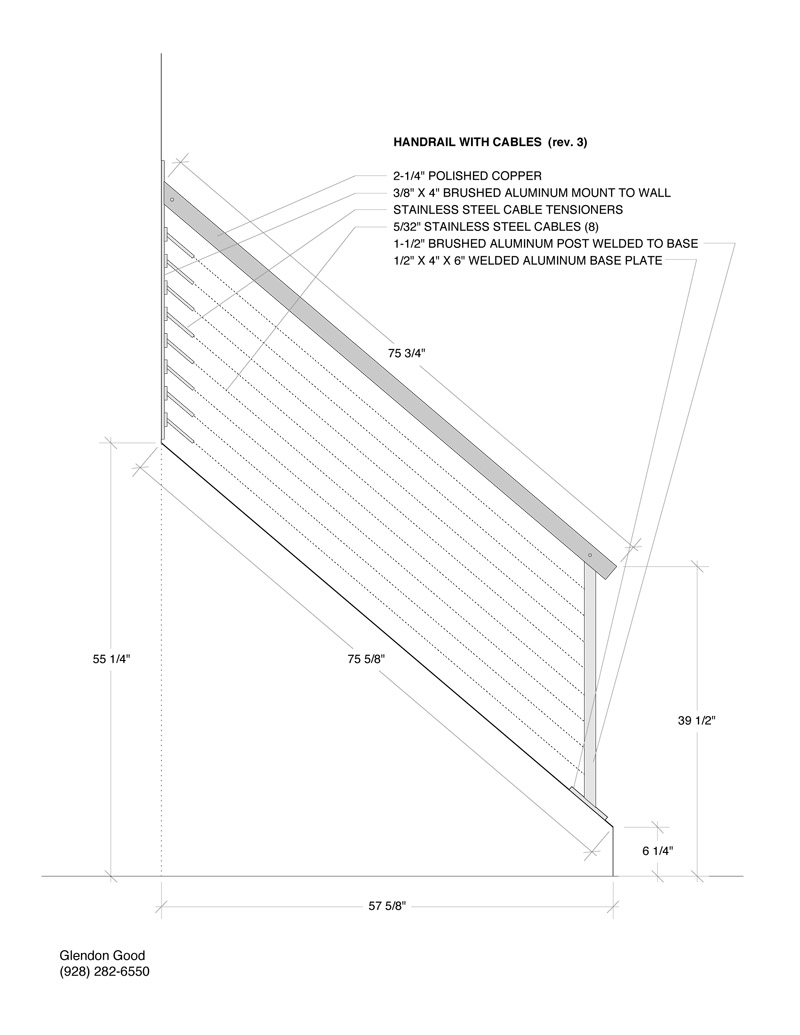 Handrail Drawings