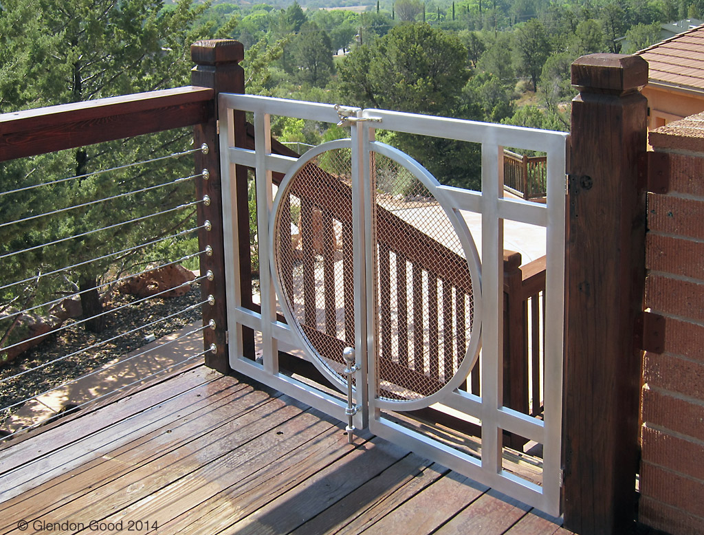 Aluminum & Copper Gate