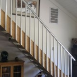 contemporary aluminum handrail