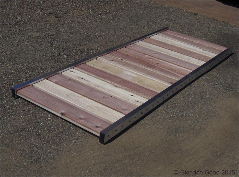 Aluminum Redwood Footbridge 2