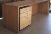 Bamboo Desk Cabinet 1