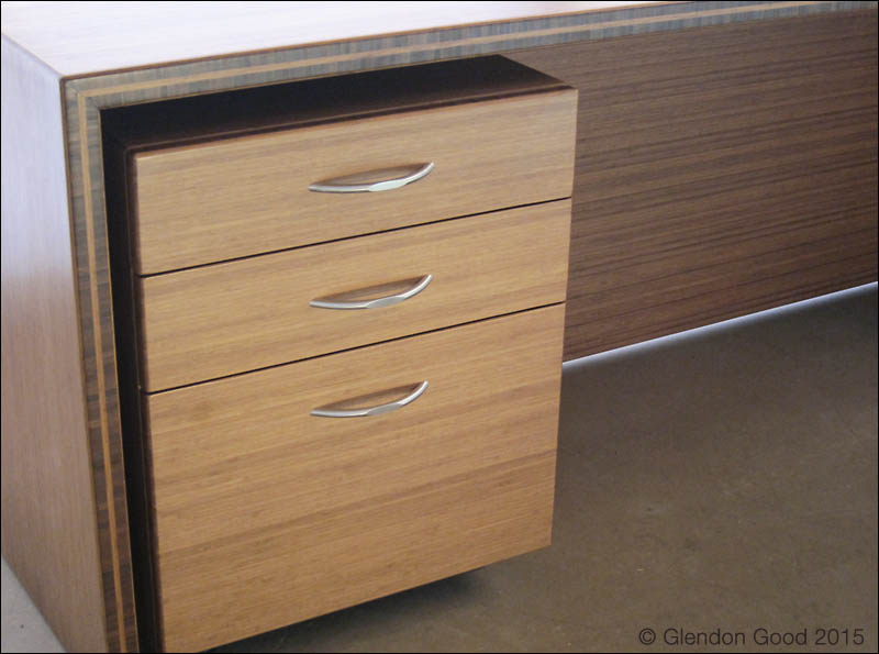 Bamboo Desk Cabinet 3