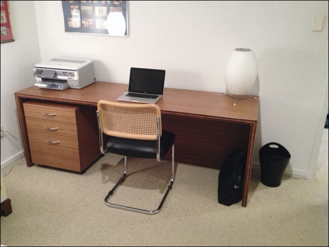 Bamboo Desk Cabinet Loc