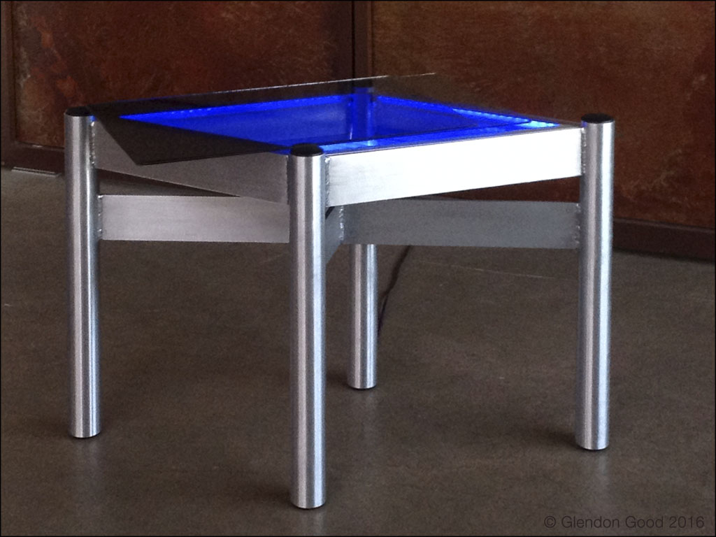 Table.LED Lights.blue