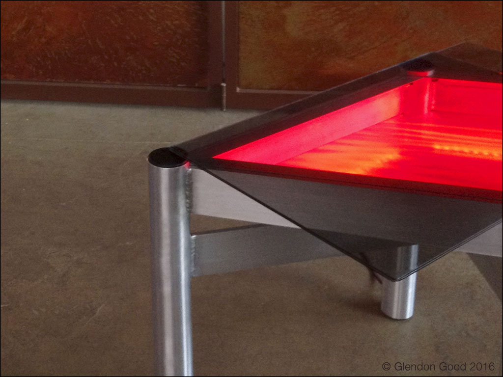 Table.LED Lights.red