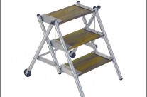 step.ladder.aluminum.wood