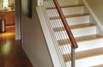 Contemporary Copper Handrail