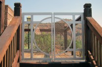 contemporary metal gate